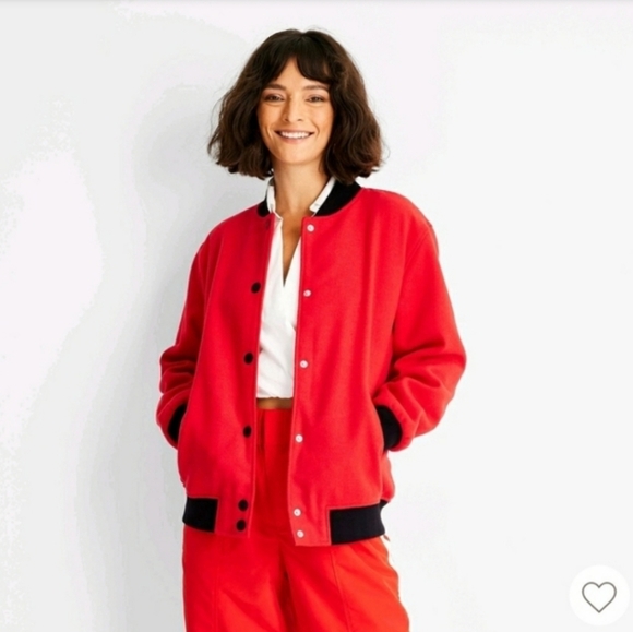 Future Collective with Kahlana Barfield Brown Women's Bomber Jacket Sz Xl - Picture 3 of 6